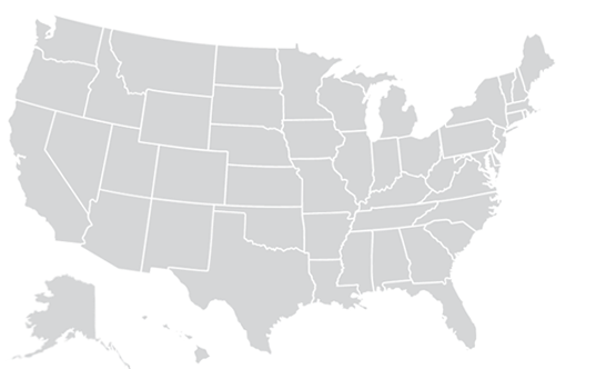 Blank US Map